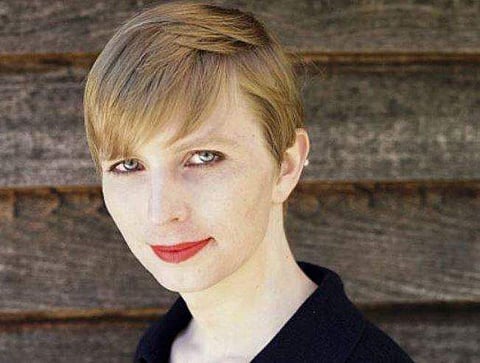 This undated photo provided by Army Pvt. Chelsea Manning shows a portrait of her that she posted on her Instagram account. | AP
