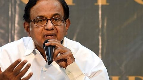 Former Home Minister P Chidambaram