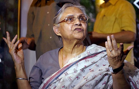 Former Delhi Chief Minister Sheila Dikshit (File | PTI)