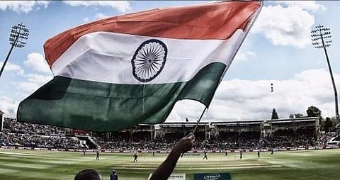 Indian flag (Photo | BCCI twitter)
