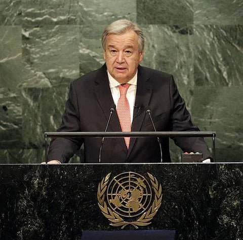 UN chief Antonio Guterres has strongly condemned the violence targeting civilians in Charlottesville