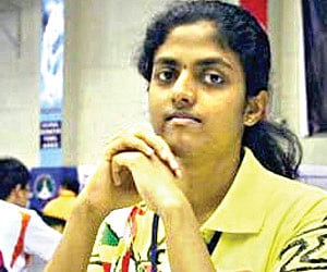 The Asian Chess Champion Dronavalli Harika.