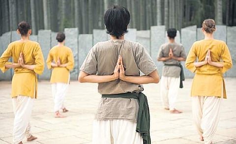 Stay fit with angamardana