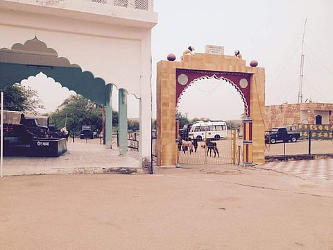 Tanot mata temple. | (Vikram Sharma | EPS)