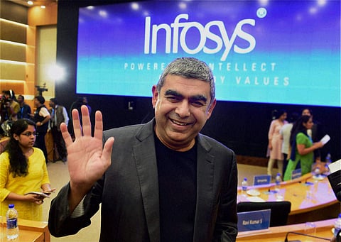 Vishal Sikka. (PTI File Photo)