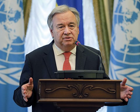 UN Secretary-General Antonio Guterres | AP