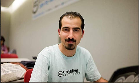 Bassel Khartabil Safadi's expertise was particularly important after the uprising against President Bashar al-Assad broke out (Twitter/Thomas van Linge)