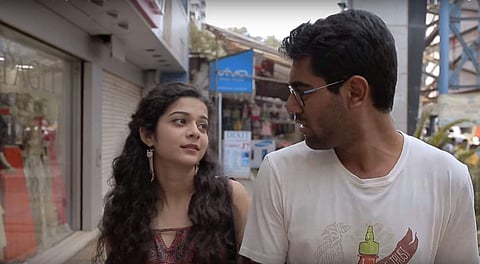 Mithila Palkar and Dhruv Sehgal in Dice Media's web series 'Little Things'. (Photo | YouTube)