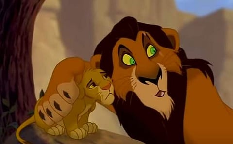 A scene from Lion King | Youtube