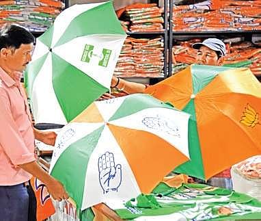 The survey report, which has been put up in the agency’s website and circulated by the Chief Minister’s Office on Sunday, predicts 120 to 132 seats for Congress, well ahead of the magic number. | Express Photo Service