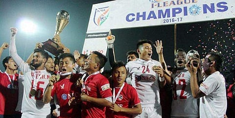 Hero I-League champions Aizawl FC (Twitter | Aizawl FC)