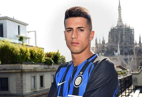Joao Cancelo will spend the 2017-18 season in Inter Milan while they have the option to make the transfer permanent. (Photo | Inter Milan Twitter)