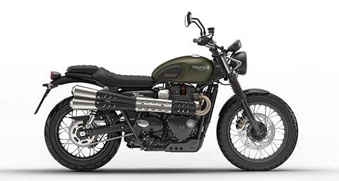 The Street Scrambler has over 150 personalised accessories to choose from | Photo: Triumph Motorcycles website)