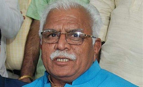 Haryana Chief Minister Manohar Lal Khattar (File | PTI)