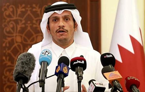 Qatari Foreign Minister Mohammed bin Abdulrahman al-Thani in Doha. (File | AFP)