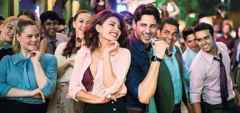 A still from Sidharth Malhotra - Jacqueline Fernandez starrer 'A Gentleman'.