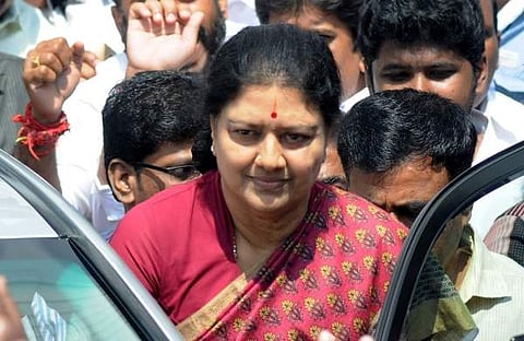V K Sasikala (File | EPS)