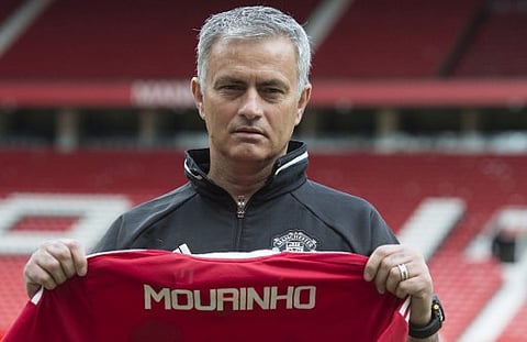 Manchester United manager Jose Mourinho. (File photo | AFP)