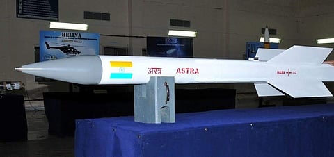 Last year, IAF cleared production of about 50 Astras to gauge the missile’s performance before giving a bigger order. | Express Photo Service