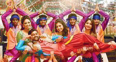 A still from Bharjari