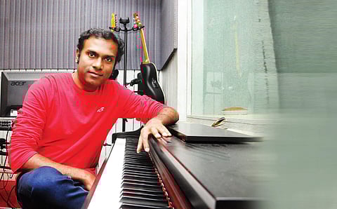 Composer Anup Rubens.