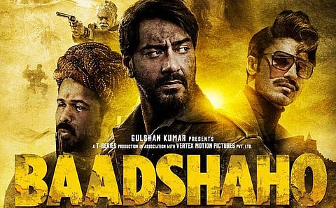 Poster of Ajay Devgn starrer 'Baadshaho'.