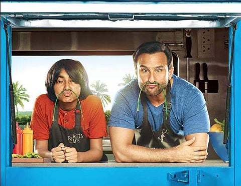 Poster of Saif Ali Khan starrer 'Chef'.