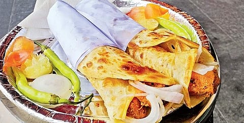 Kolkata style rolls now in Hyderabad