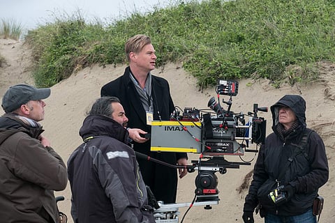 Christopher Nolan while shooting Dunkirk. (File | Warner Bros.)