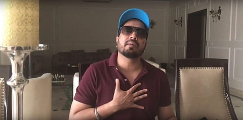 Singer Mika Singh. (Photo | Mika Singh's YouTube channel)