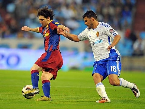 Braulio Nóbrega Rodríguez against Lionel Messi  (Photo | Twitter)