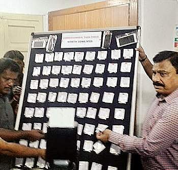 Police displays the seized cocaine in Hyderabad on Sunday | Express