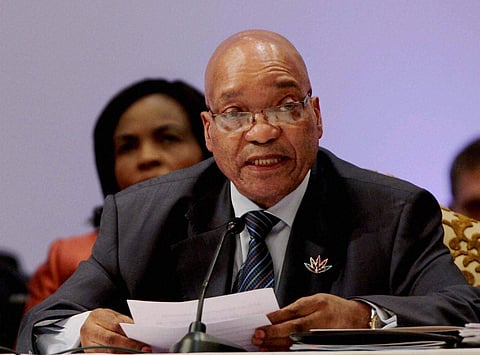 South Africa President Jacob Zuma. (File photo | PTI)
