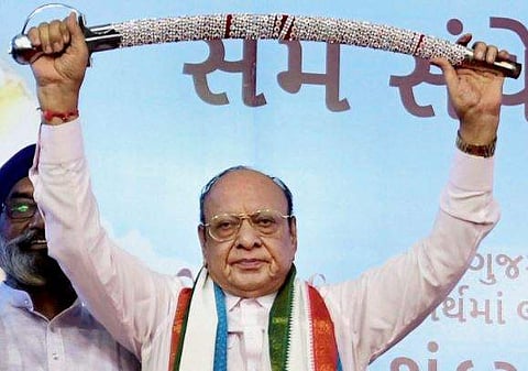 Former Congress leader Shankersinh Vaghela. | PTI