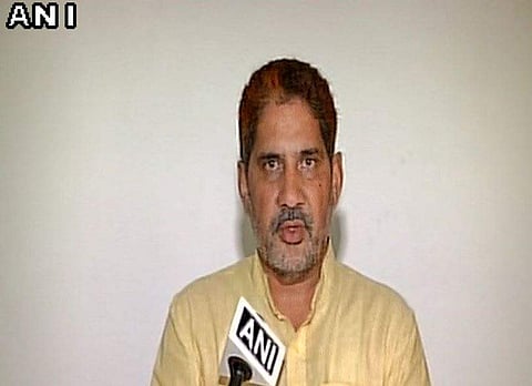 Haryana BJP chief Subhash Barala. | Picture Courtesy: ANI