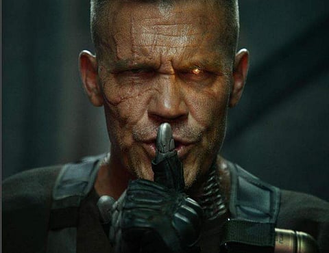 Josh Brolin as Cable in Deadpool 2. (Photo | Instagram)