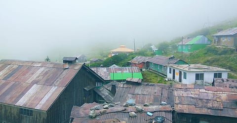 Gnathang village: Situated at 13,500 feet above sea level, the 360-strong Gnathang village directly overlooks the Doka La pass which was witness to a stand-off between India and China. | (Aishik Chanda | EPS)
