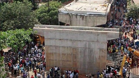 Rescue work almost over after under-construction flyover collapses killing at least one | PTI