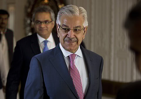 Pakistan's Foreign Minister Khawaja Mohammad Asif (AP)