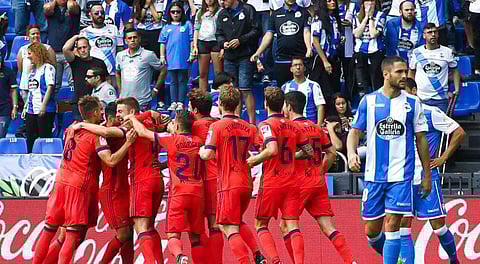 Sociedad, back-to-back Spanish champion in 1981-82, had opened the season with victories at Celta Vigo and against Villarreal. (Photo | Real Sociedad Twitter)