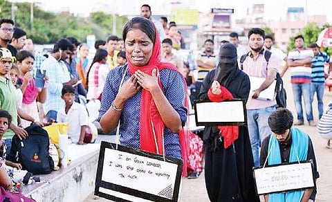 A glimpse of the street play