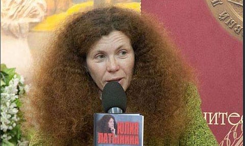 Yulia Latynina (Twitter/Clifford Levy)