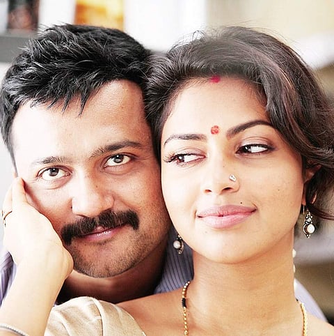 Bobby Simhaa and Amala Paul in Thiruttu Payale 2.