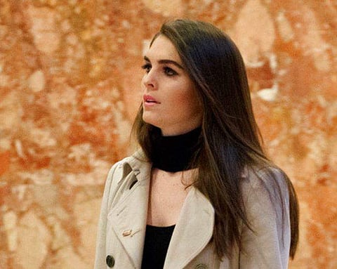 Hope Hicks. (File photo | AP)
