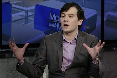 Martin Shkreli was sent to jail on Wednesday after a US judge revoked the bail of the former pharmaceutical executive over a threat aimed at Hillary Clinton. (File | AP)