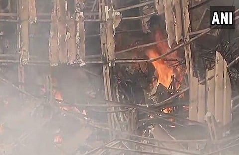 Fire at R K studio in Mumbai | ANI