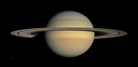 Scientists at NASA named the spacecraft Cassini after Italy's Giovanni Domenico Cassini, who discovered four moons and the wide division in Saturn's rings In pic: Image made available by NASA shows the planet Saturn, as seen from the Cassini spacecraft. (