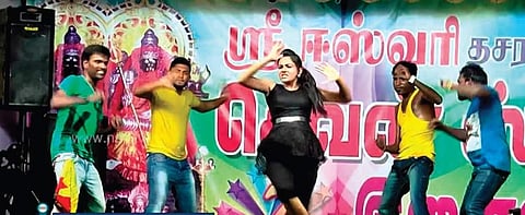 File picture of dancers performing during Dussehra celebrations | Express