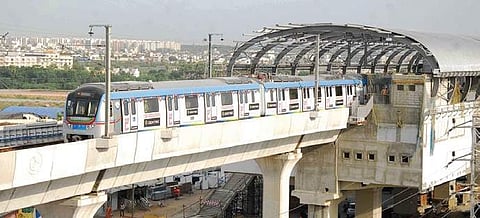 Hyderabad Metro. (File Photo)