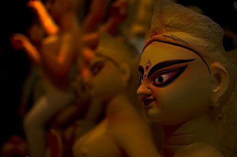 Navaratri and Durga Puja is just around the corner. Devotees across the nation have started their preparations for Goddess Durga's arrival. (Photo | Kajol Rustagi)